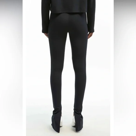 Wardrobe NYC Legging Side Zip Legging Black Size XL
